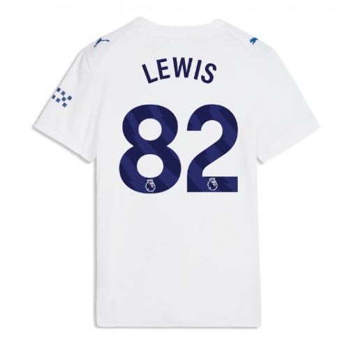 Zenski Nogometni Dres Manchester City Rico Lewis #82 Rezervni 2026-27 Kratak Rukav